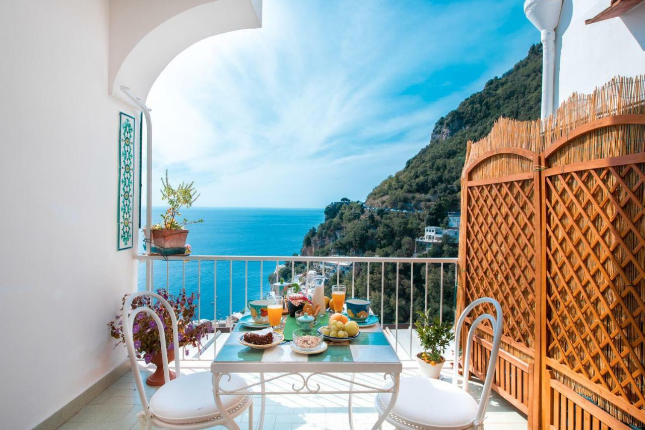 Blue Line House Positano Apartment Exterior foto